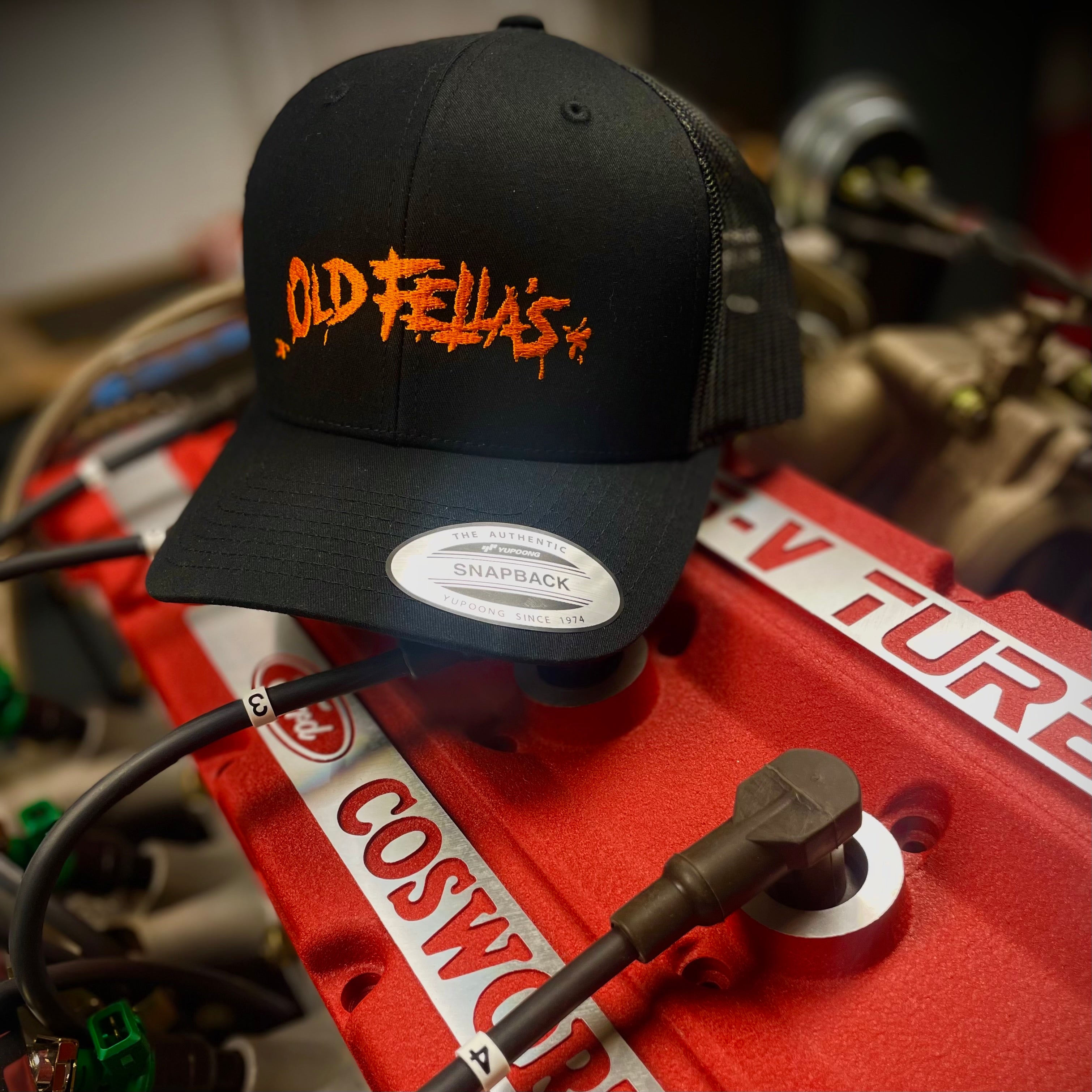 Old Fellas snap back baseball cap