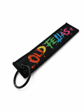 old fellas embroidered key tag
